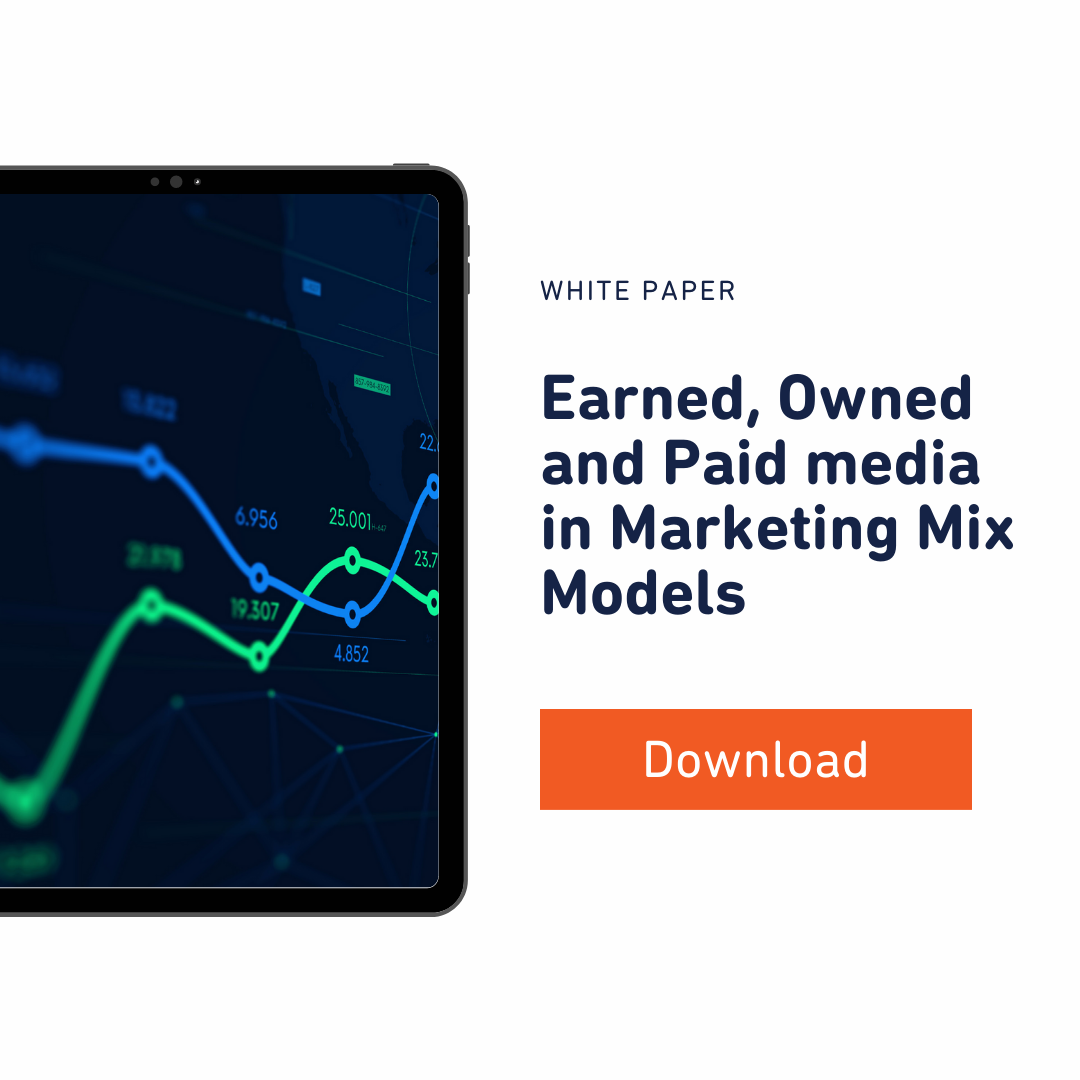 Earned, Owned and Paid media in Marketing Mix Models